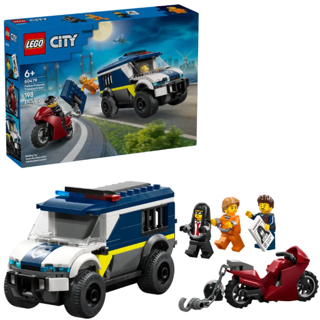imagen de LEGO® City: Transportador de prisioneros de policía (60479) 1