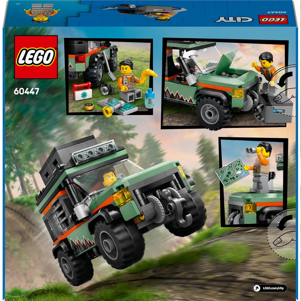 imagen de LEGO® City: vehículo todoterreno 4x4 (60447) 5