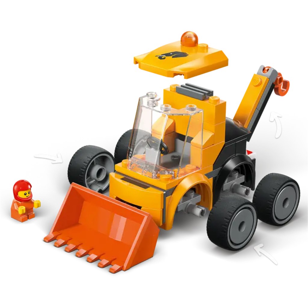 imagen de LEGO® City: Vehículos – Cargadora de construcción (60483) 3