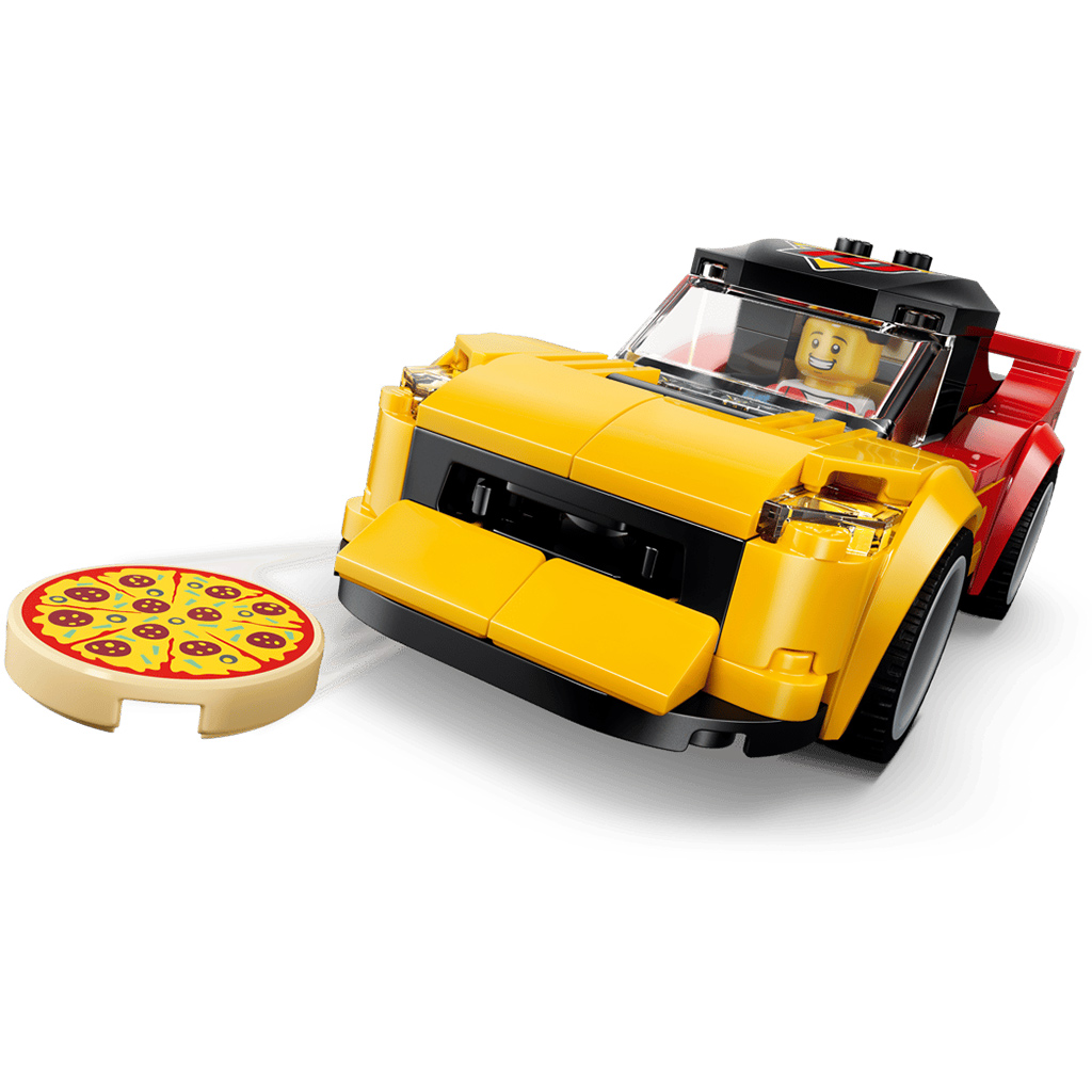imagen de LEGO® City: Vehículos de entrega de pizzería (60496) 5
