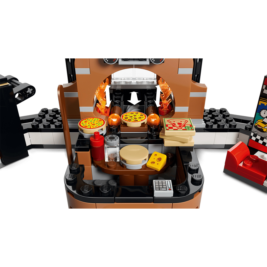 imagen de LEGO® City: Vehículos de entrega de pizzería (60496) 6