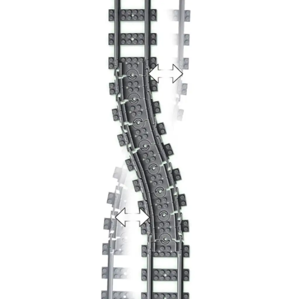 imagen de LEGO® City: Vías de tren (60205) 3