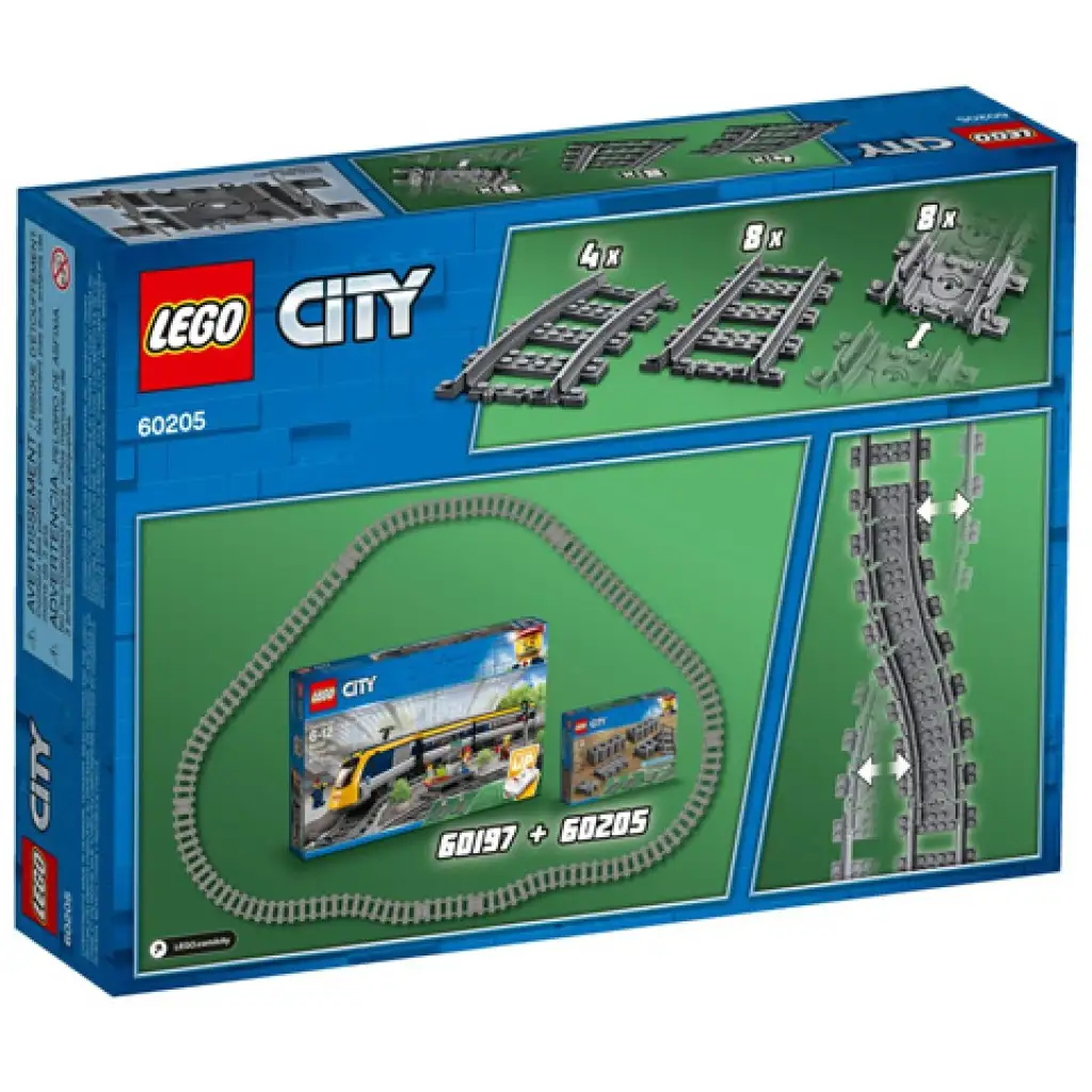 imagen de LEGO® City: Vías de tren (60205) 4