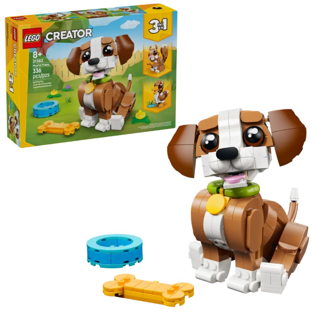 imagen de LEGO® Creator: Animales adorables: Perrito juguetón (31382) 1