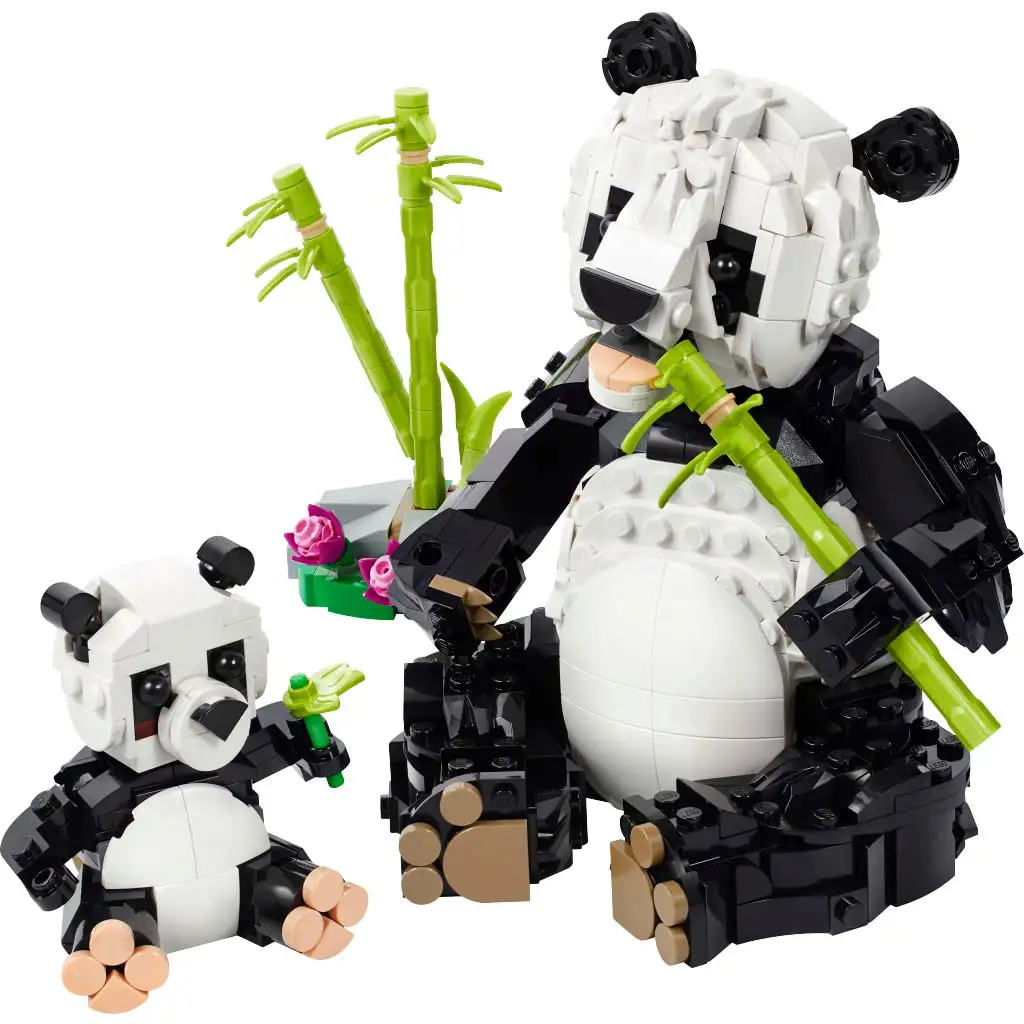 imagen de LEGO® Creator: Animales salvajes: Familia de pandas (31165) 5