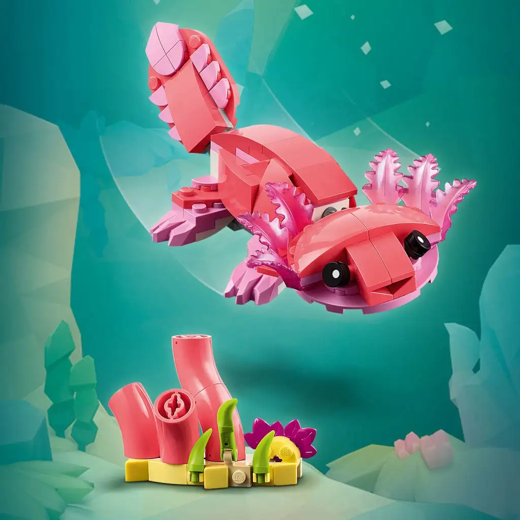 imagen de LEGO® Creator: Animales salvajes: Flamenco rosa (31170) 5