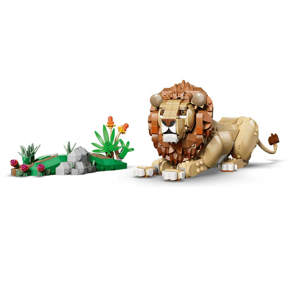 imagen de LEGO® Creator: Animales salvajes: Majestuoso león (31386) 4