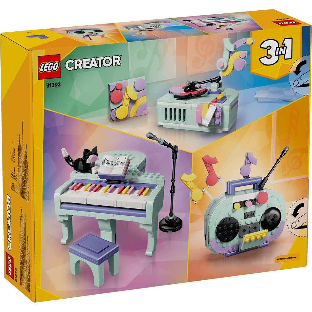 imagen de LEGO® Creator: Decoración musical con gato (31392) 8