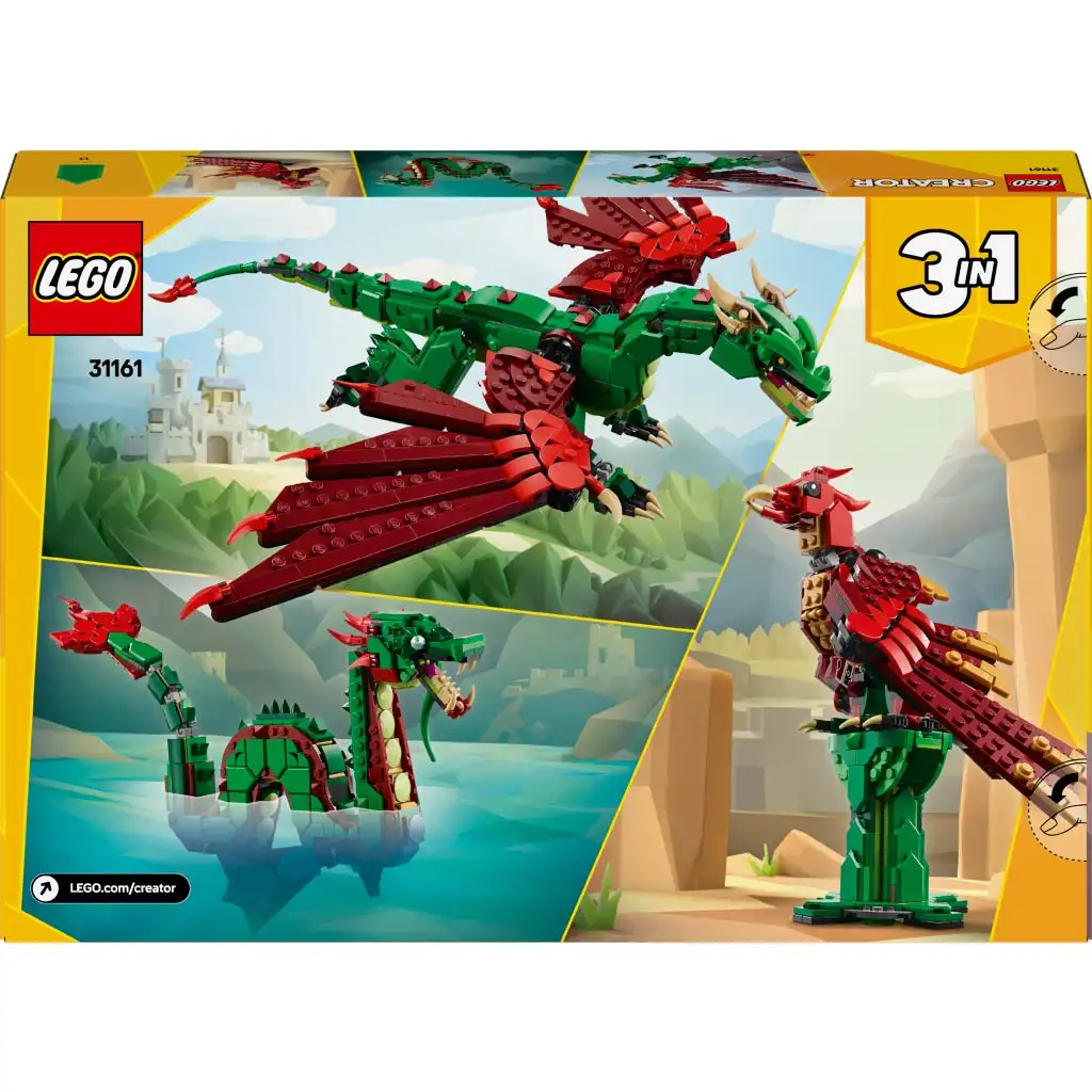 imagen de LEGO® Creator: Dragón medieval (31161) 2