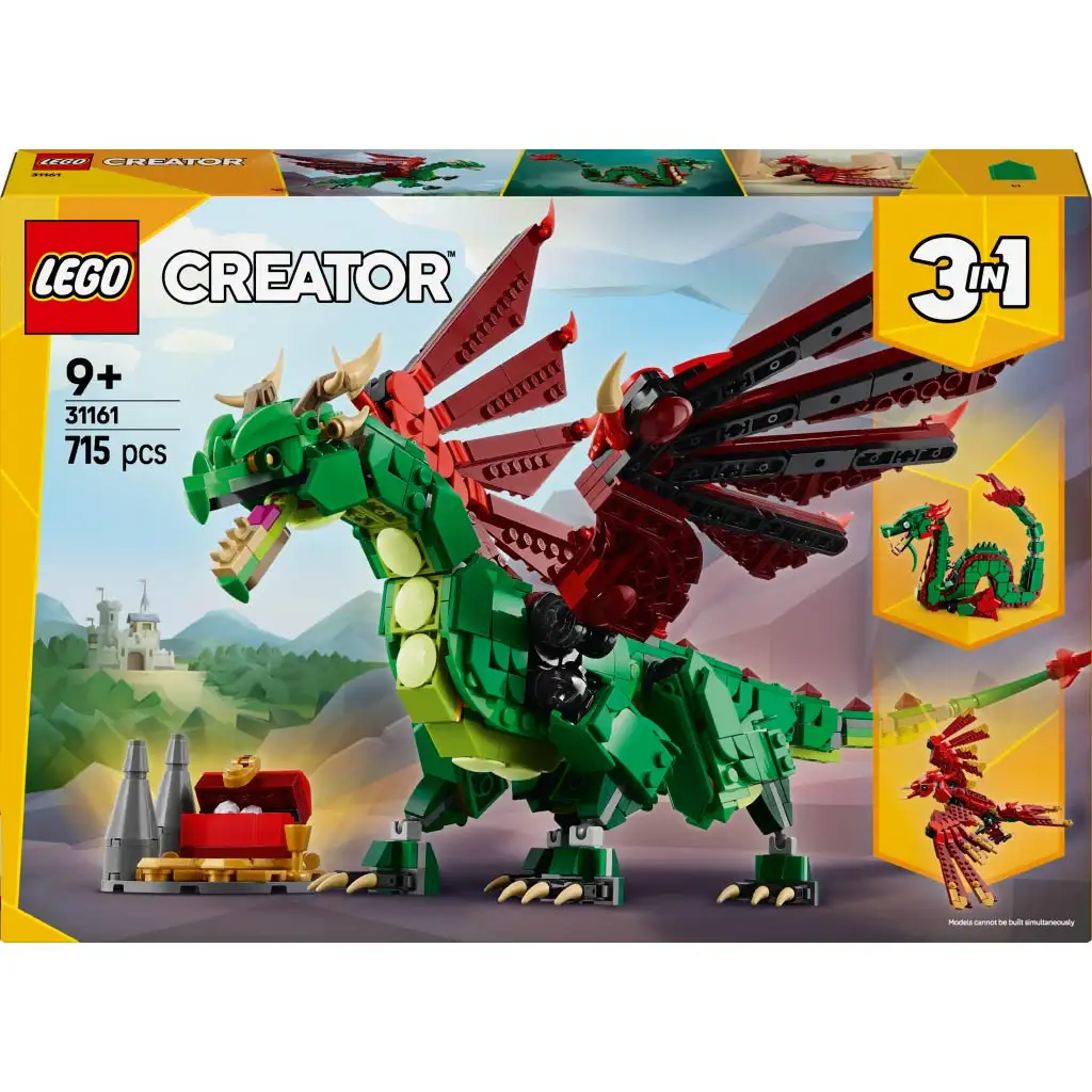 imagen de LEGO® Creator: Dragón medieval (31161) 1