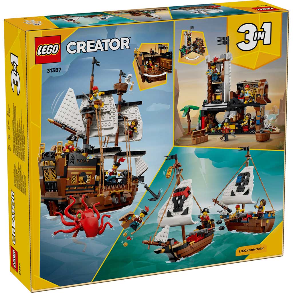 imagen de LEGO® Creator: Icónico barco pirata (31387) 9