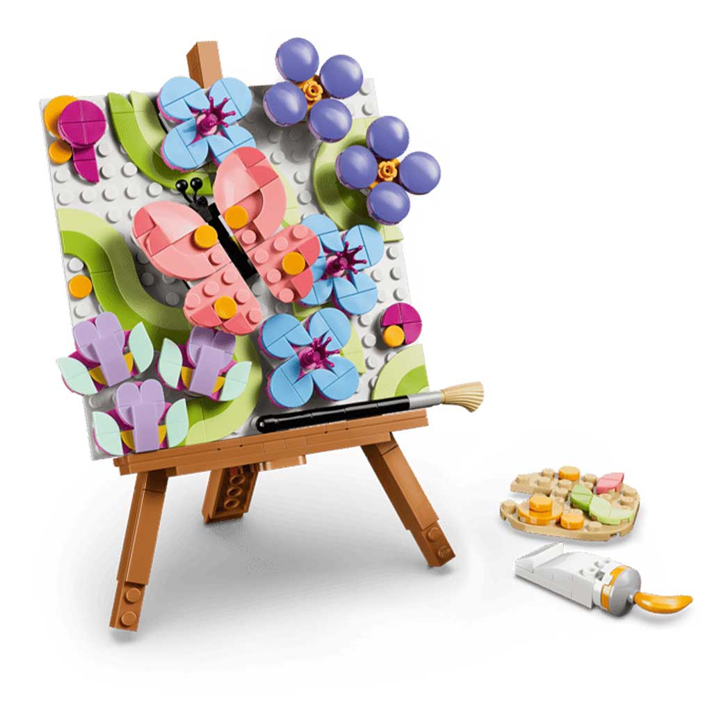 imagen de LEGO® Creator: Obras de arte florales (31390) 4