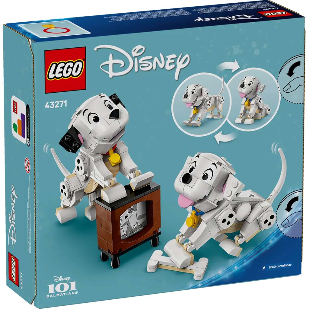 imagen de LEGO® Disney: 101 dálmatas: Kuksi y Pelyhes cachorros dálmatas (43271) 2