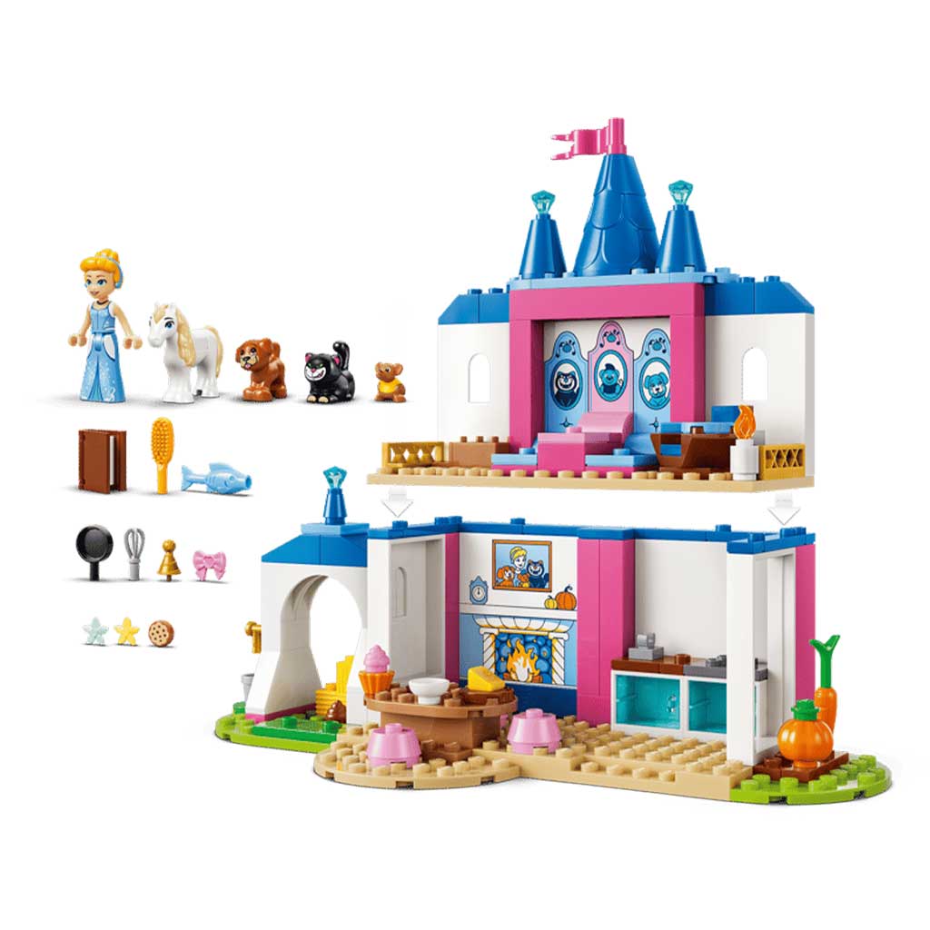 imagen de LEGO® Disney™: Castillo de Cenicienta y sus amigos animales (43283) 3