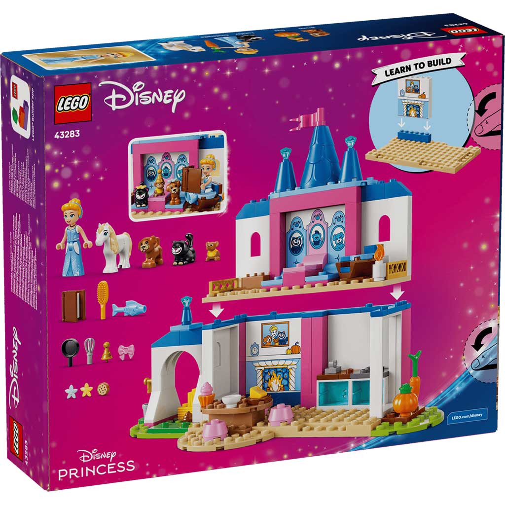 imagen de LEGO® Disney™: Castillo de Cenicienta y sus amigos animales (43283) 7
