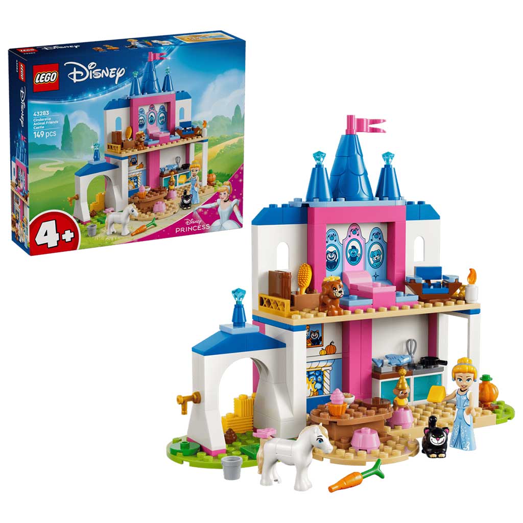 imagen de LEGO® Disney™: Castillo de Cenicienta y sus amigos animales (43283) 1