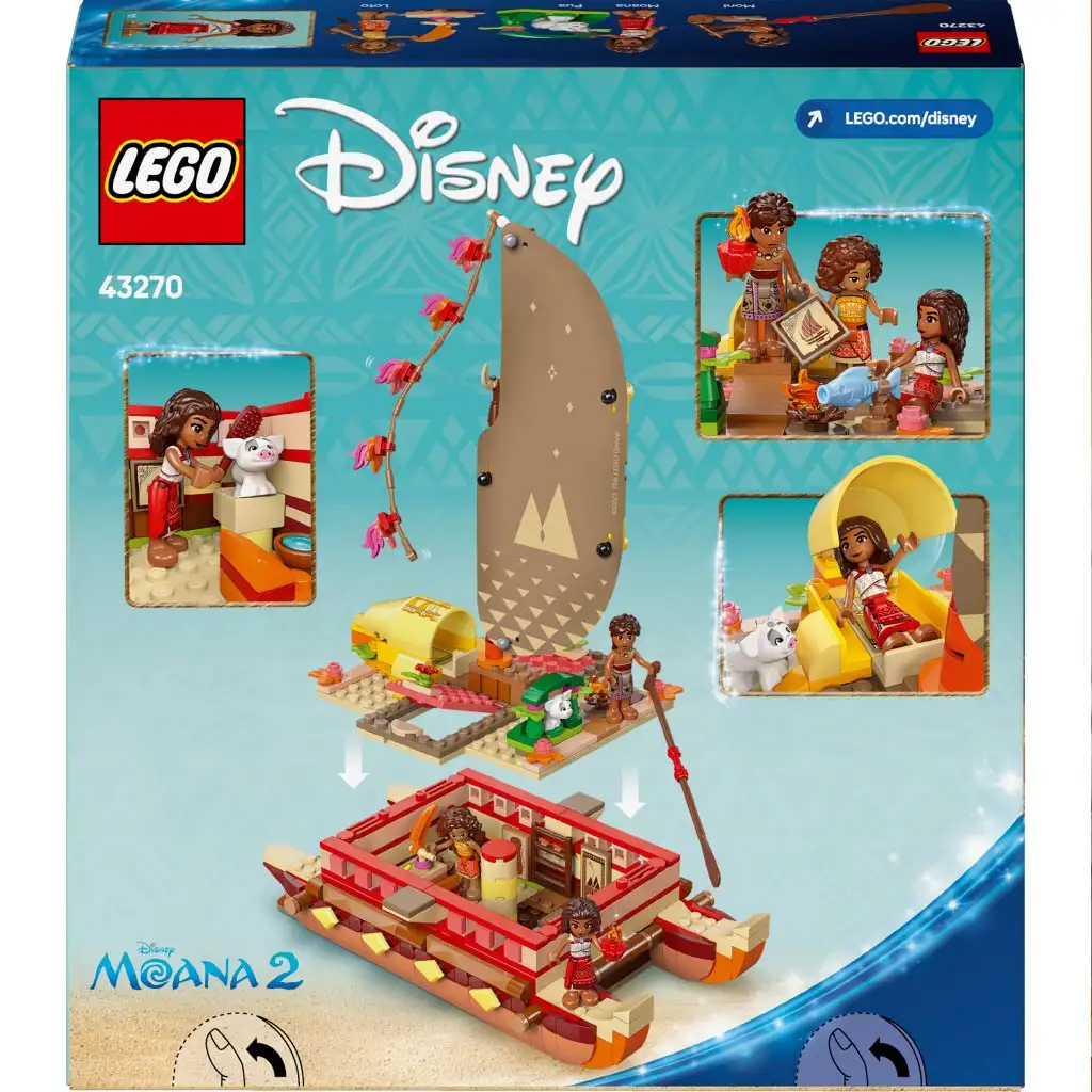 imagen de LEGO® Disney: El canoa lleno de aventuras de Moana (43270) 5