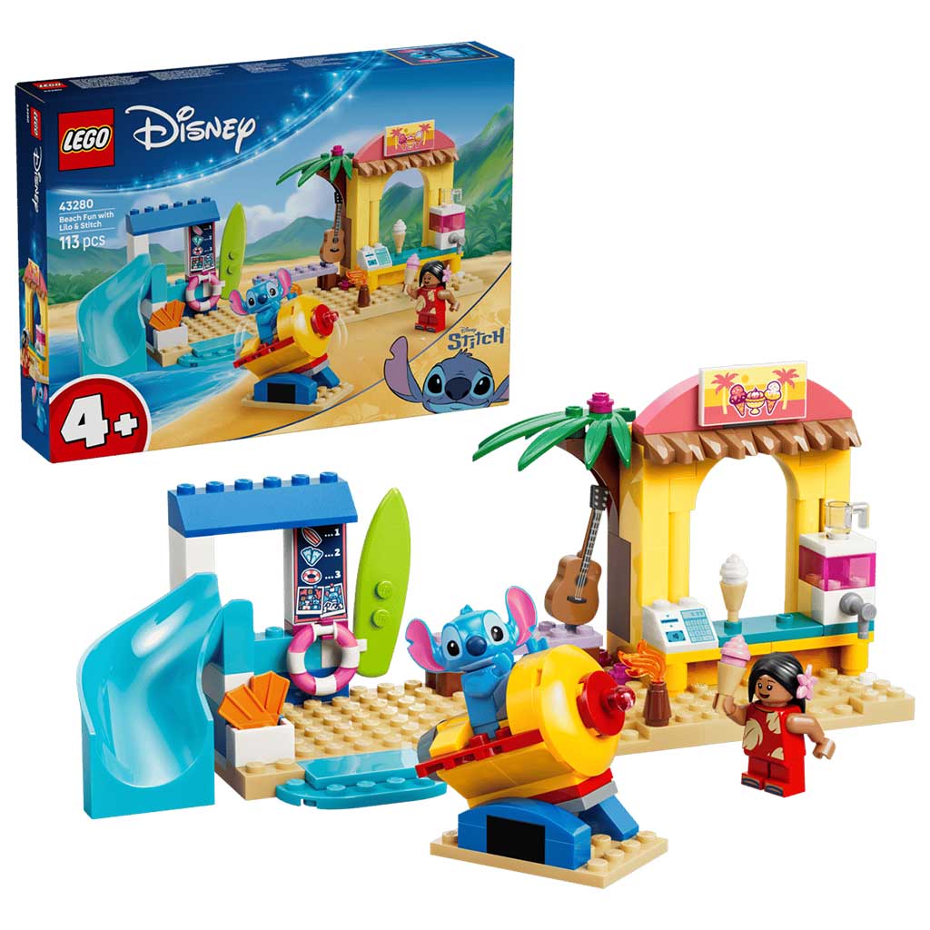 imagen de LEGO® Disney™: La aventura en la playa de Lilo y Stitch (43280) 1