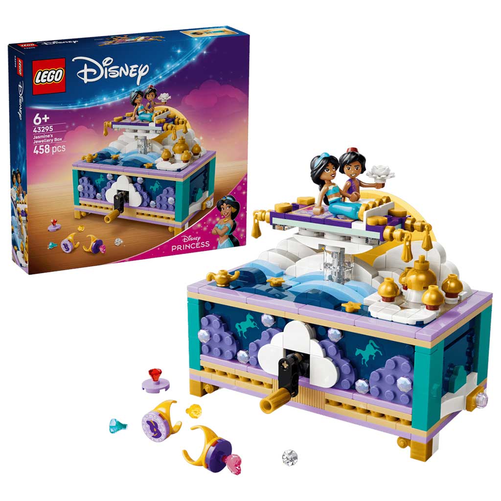 imagen de LEGO® Disney™: La caja de joyas de Jázmin (43295) 1