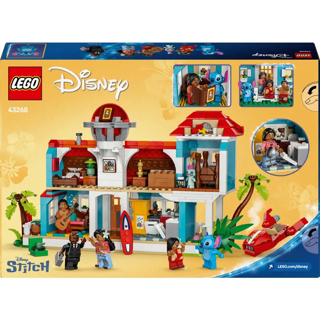 imagen de LEGO® Disney: La casa de playa de Lilo y Stitch (43268) 2