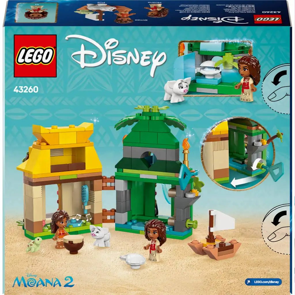 imagen de LEGO® Disney: Las divertidas aventuras de Moana en la isla (43260) 5