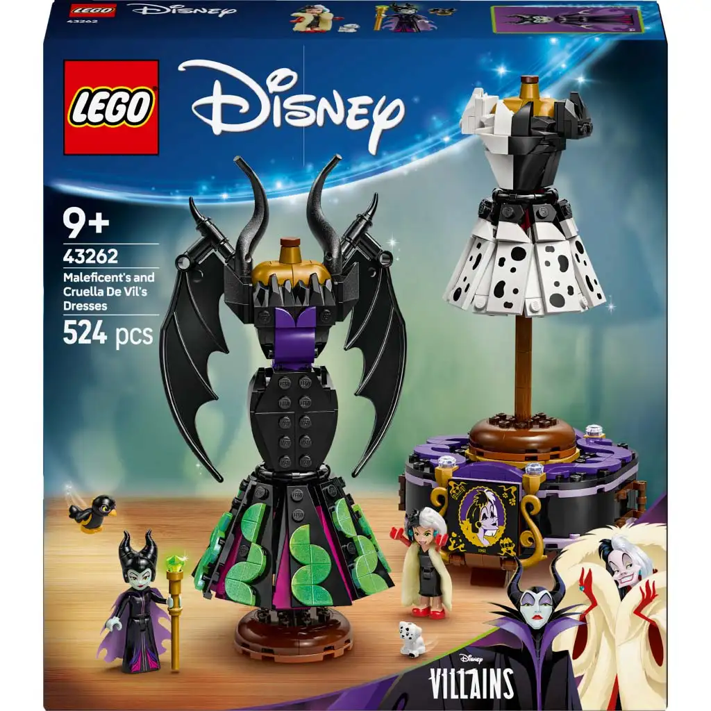 imagen de LEGO® Disney: Malefica y Cruella de Vil trajes (43262) 1