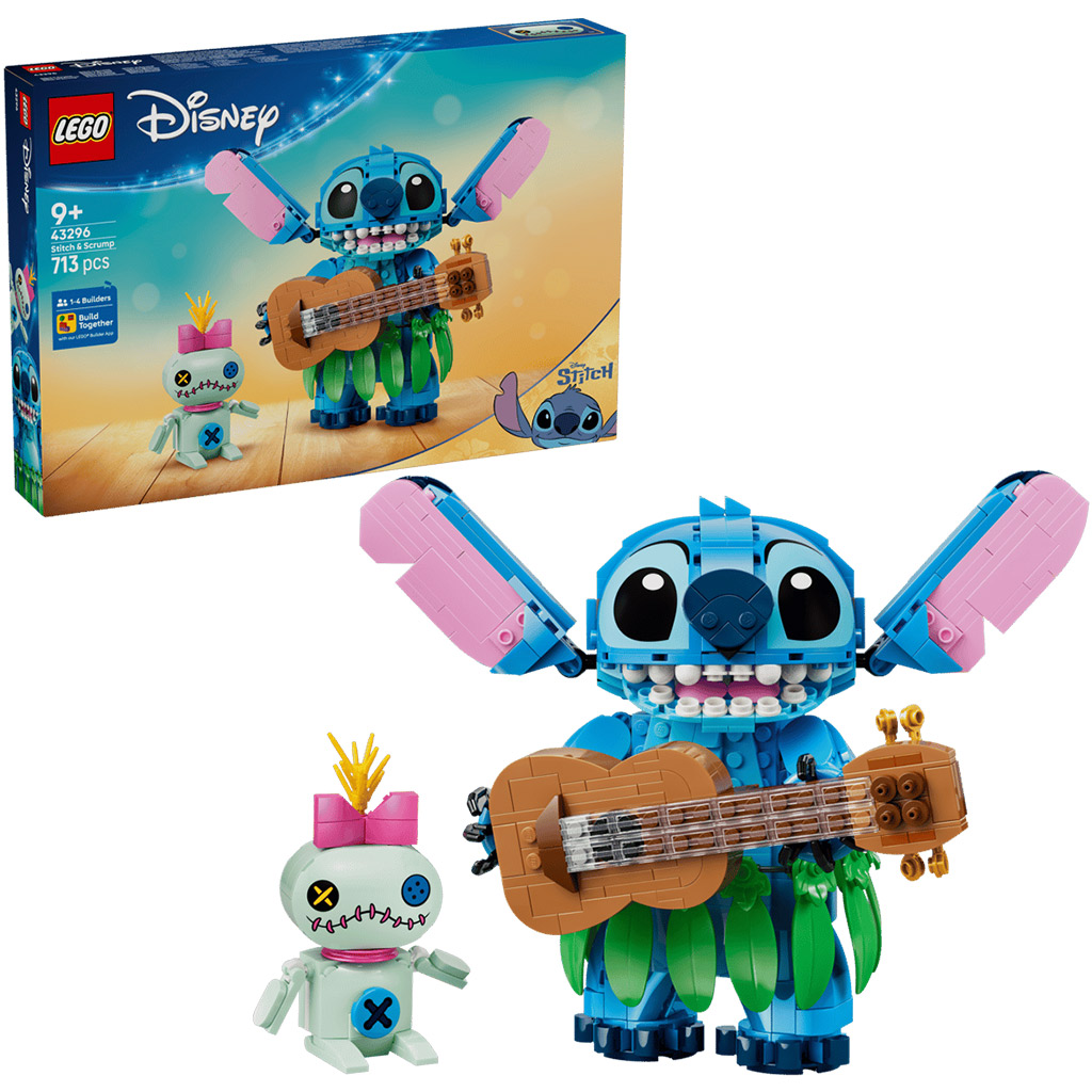 imagen de LEGO® Disney™ Stitch y Scrump (43296) 1