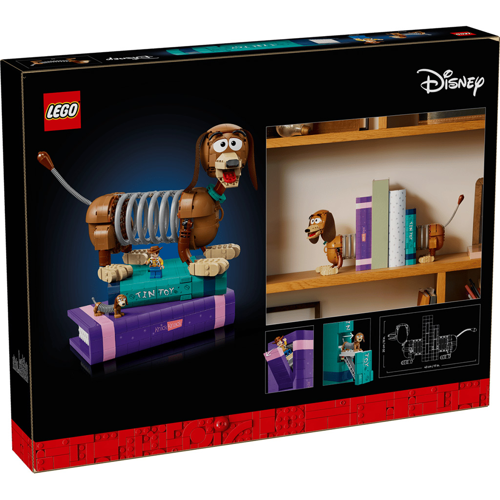 imagen de LEGO® Disney™ Toy Story: Slinky perro soporte de libros (43301) 10