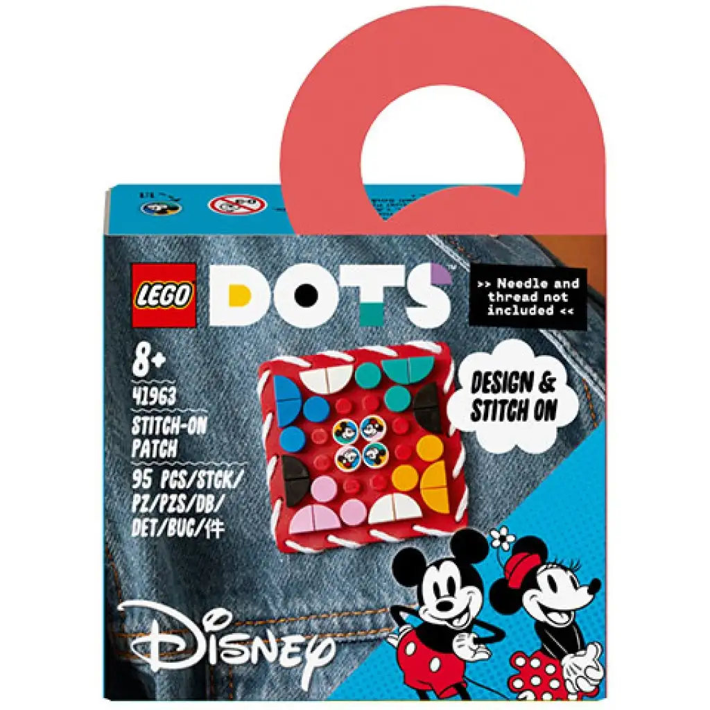 imagen de LEGO® DOTS: parche de Mickey Mouse y Minnie Mouse (41963) 1