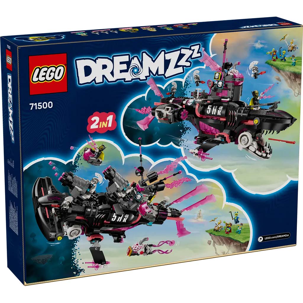 imagen de LEGO® DREAMZzz: Tiburón pesadilla submarino (71500) 2