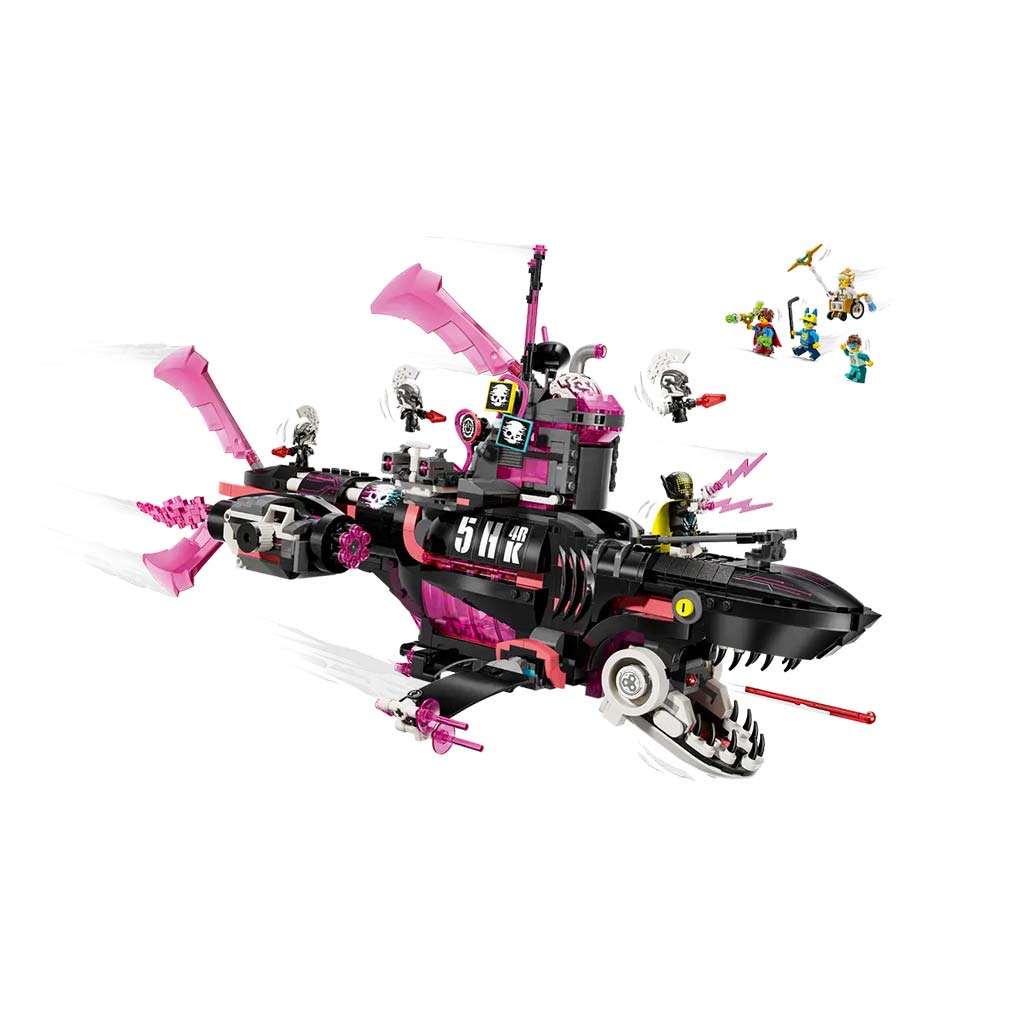 imagen de LEGO® DREAMZzz: Tiburón pesadilla submarino (71500) 4