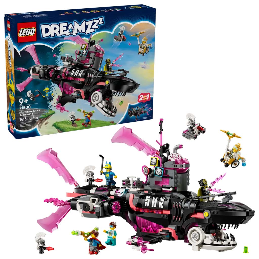 imagen de LEGO® DREAMZzz: Tiburón pesadilla submarino (71500) 1