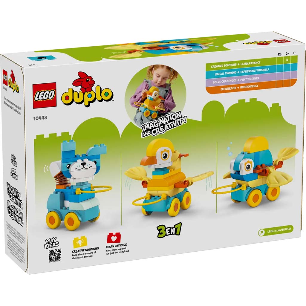 imagen de LEGO® DUPLO®: 3 en 1 animales rodantes (10448) 2