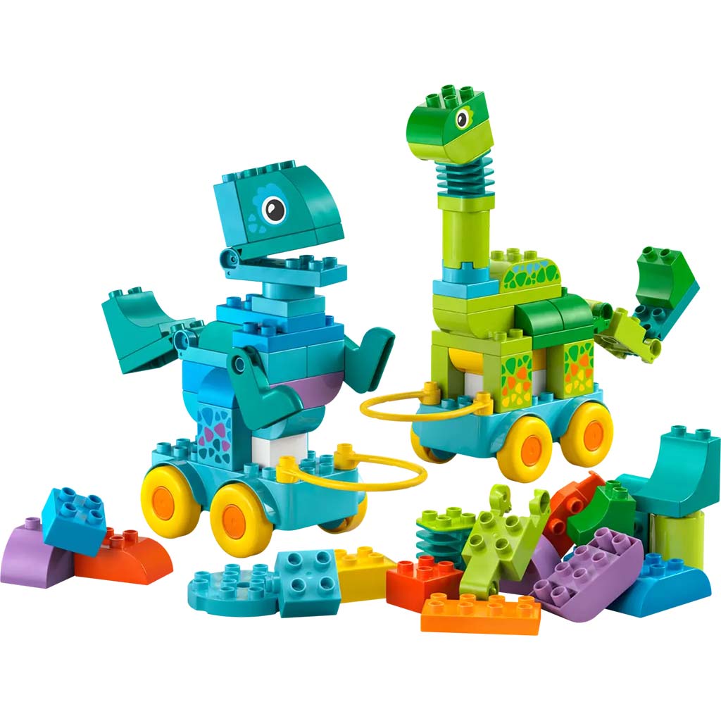 imagen de LEGO® DUPLO®: 3 en 1 dinosaurios rodantes (10451) 3