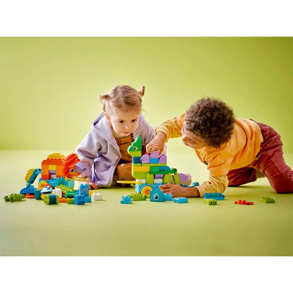 imagen de LEGO® DUPLO®: 3 en 1 dinosaurios rodantes (10451) 7