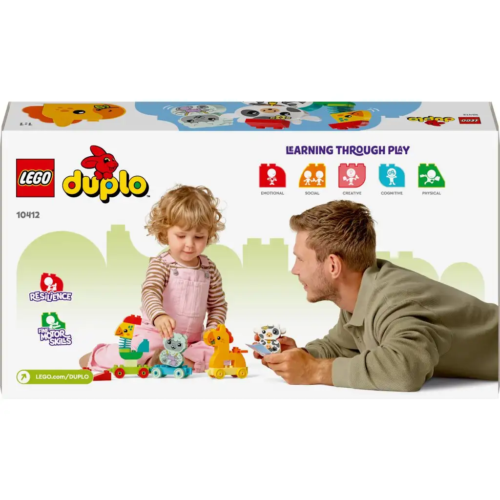 imagen de LEGO® DUPLO®: Animales en el tren (10412) 2