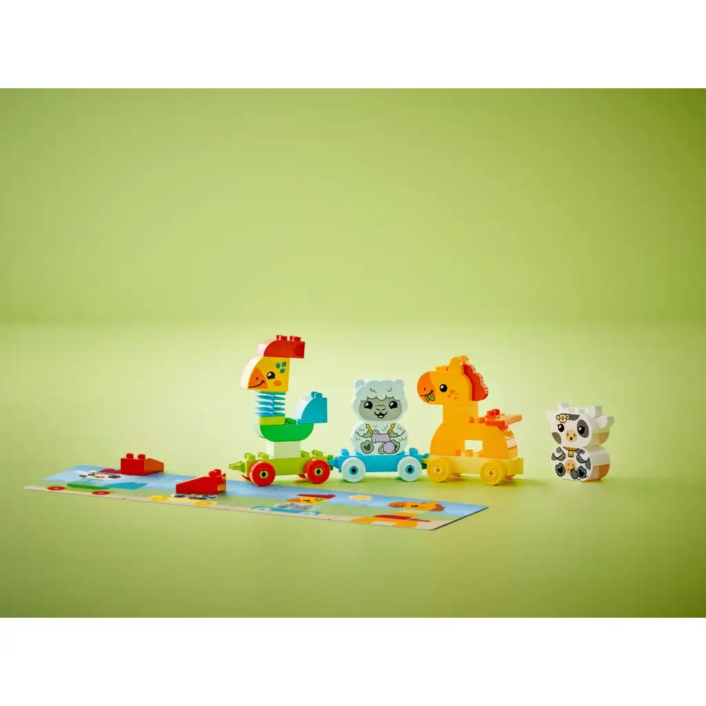 imagen de LEGO® DUPLO®: Animales en el tren (10412) 5
