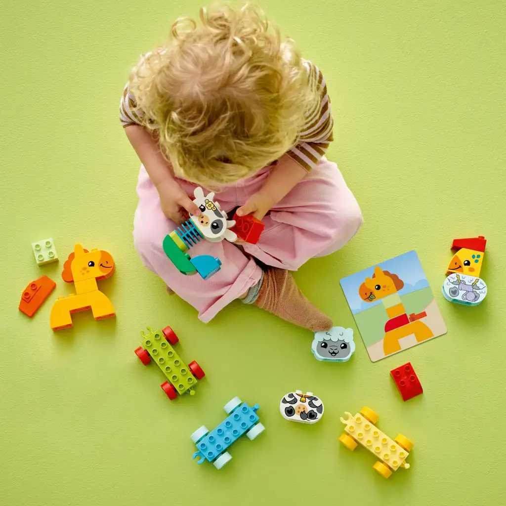 imagen de LEGO® DUPLO®: Animales en el tren (10412) 6