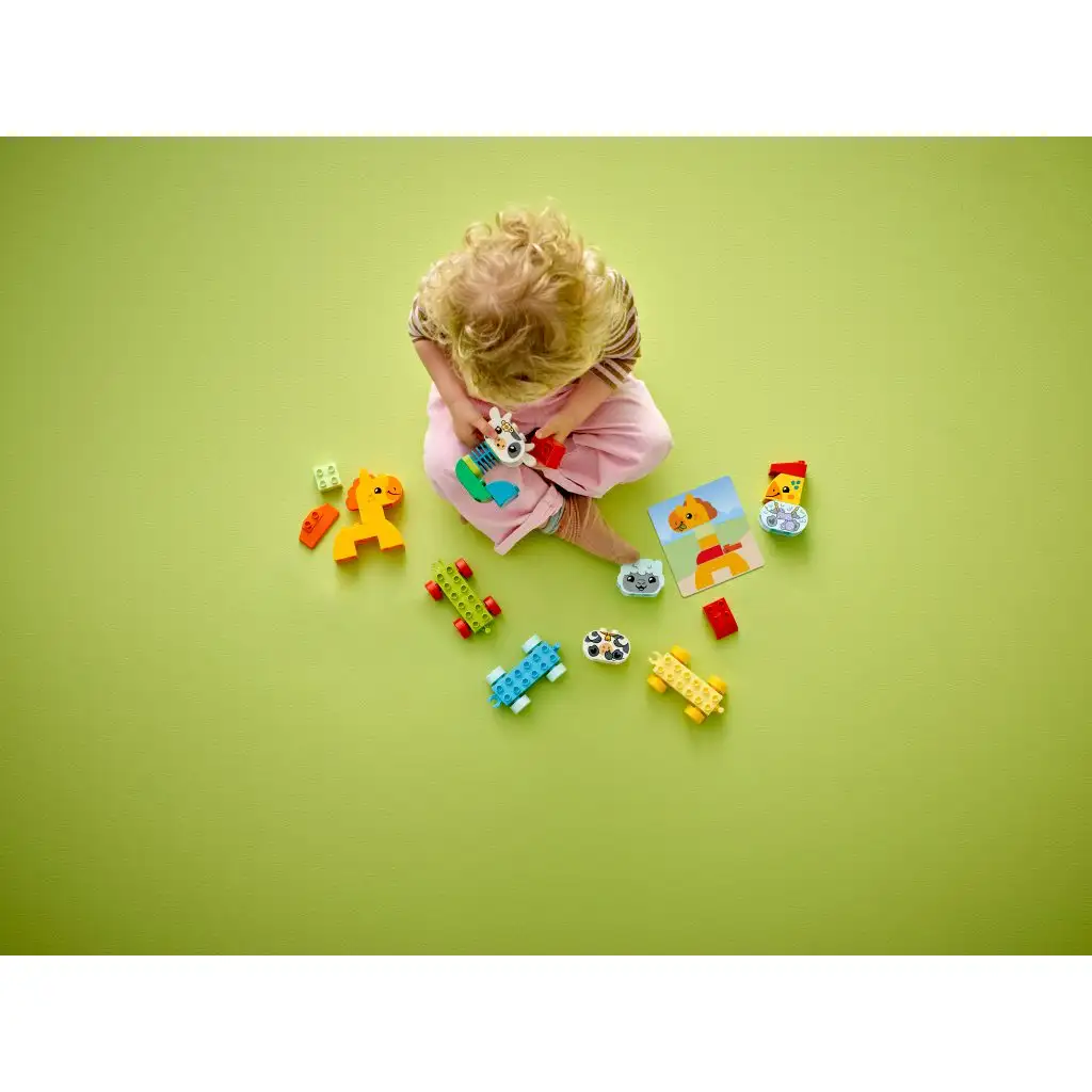 imagen de LEGO® DUPLO®: Animales en el tren (10412) 7