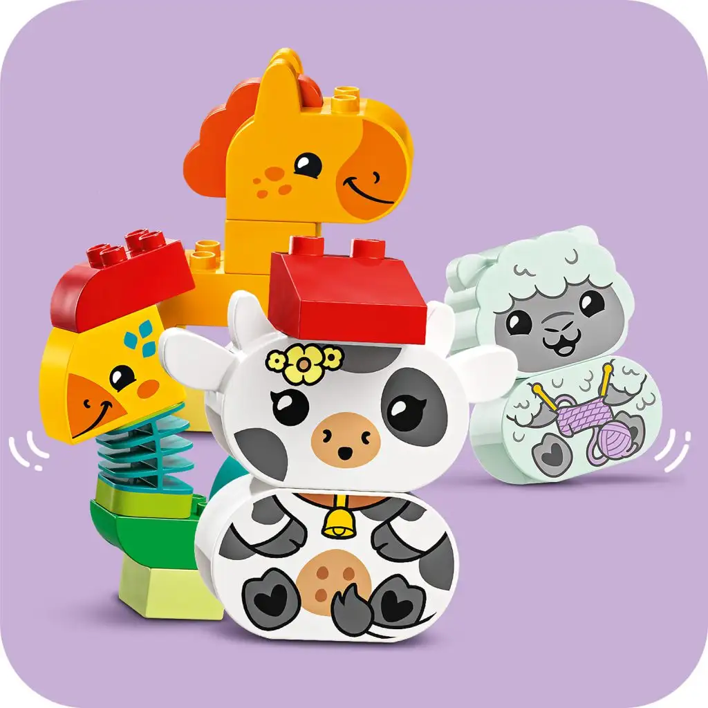 imagen de LEGO® DUPLO®: Animales en el tren (10412) 8