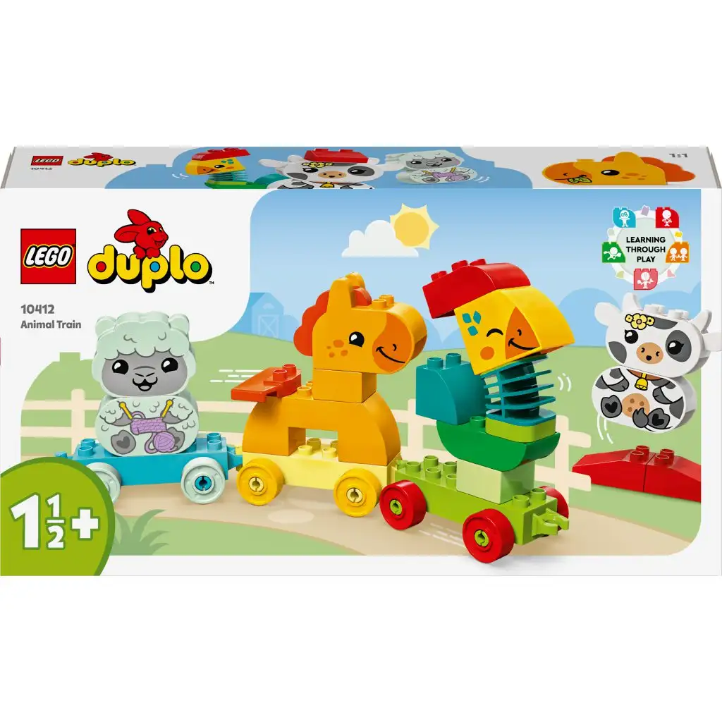 imagen de LEGO® DUPLO®: Animales en el tren (10412) 1