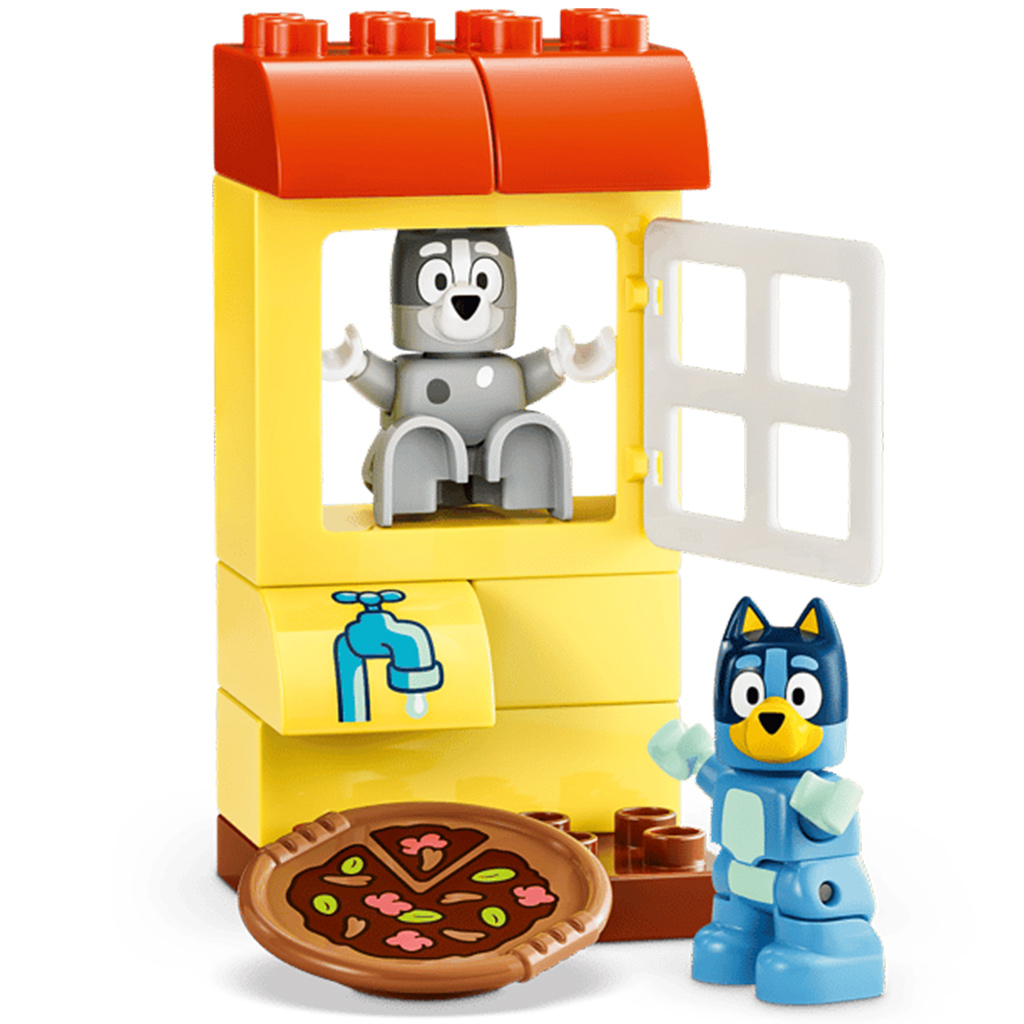imagen de LEGO® DUPLO®: Chicas de Pizza: Gombóc y Bluey (10469) 4