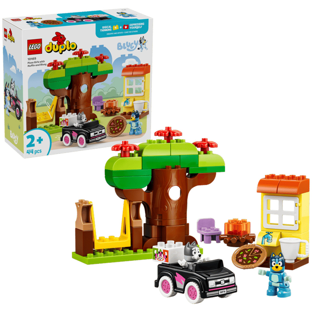 imagen de LEGO® DUPLO®: Chicas de Pizza: Gombóc y Bluey (10469) 1