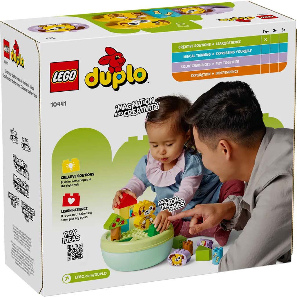 imagen de LEGO® DUPLO®: Clasificador de Formas: Casa de Perro (10441) 2