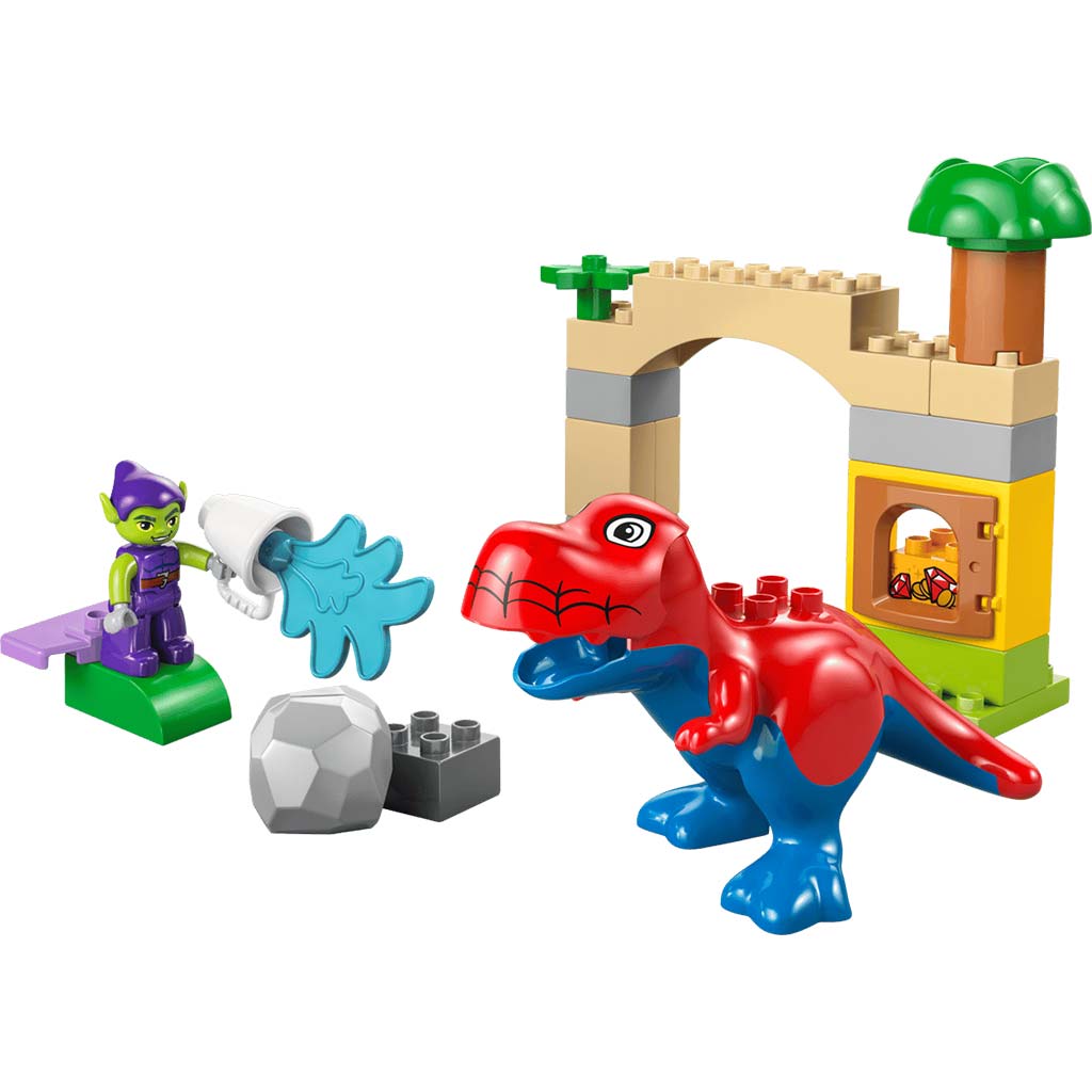 imagen de LEGO® DUPLO®: Dinosaurio Spidey-Rex vs. Duende Verde (10463) 2