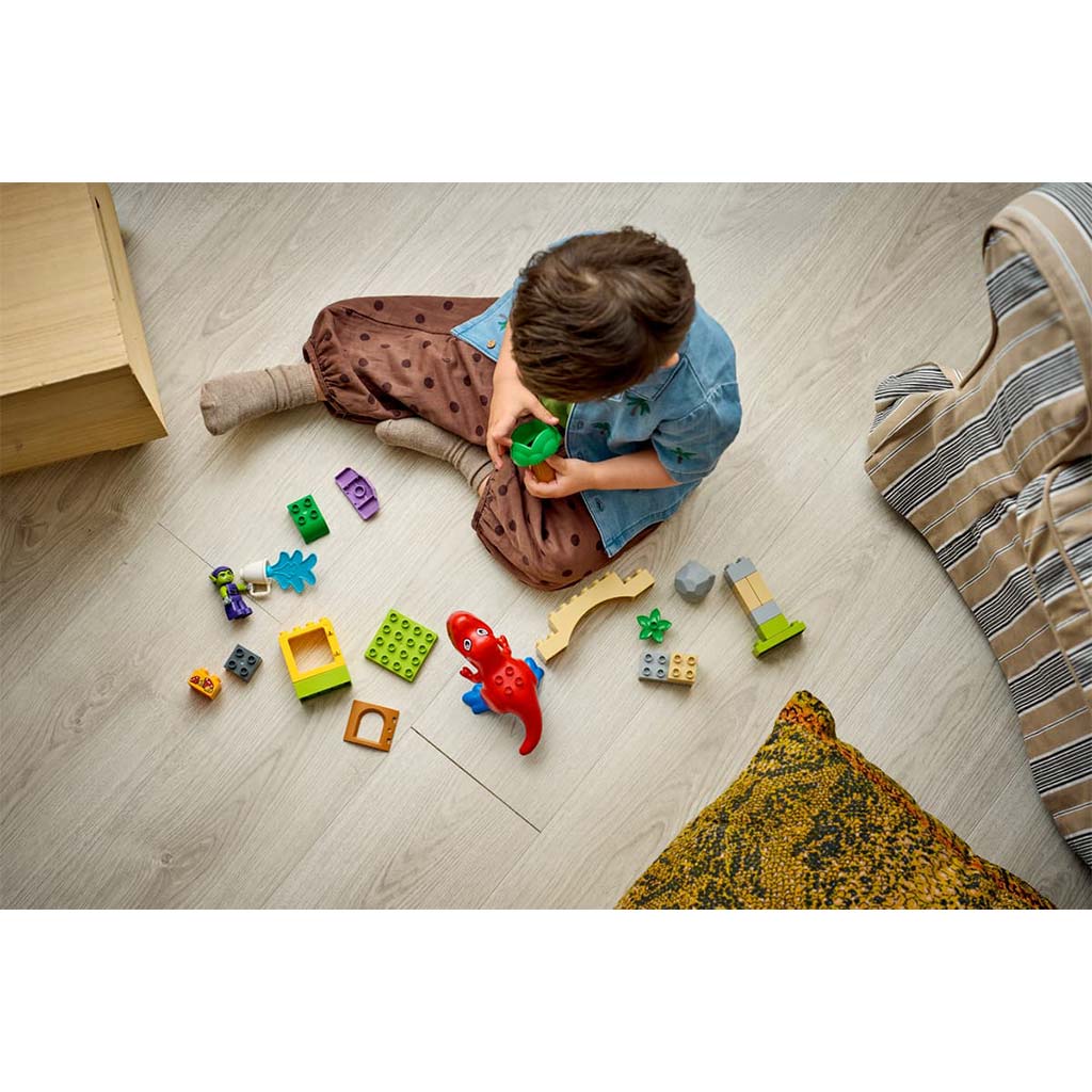 imagen de LEGO® DUPLO®: Dinosaurio Spidey-Rex vs. Duende Verde (10463) 5