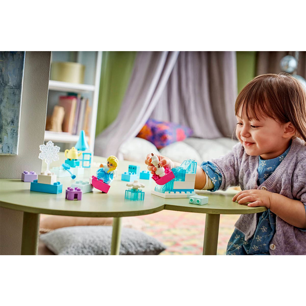 imagen de LEGO® DUPLO® Frozen: caja creativa con figuras de Elsa y Olaf (10462) 8
