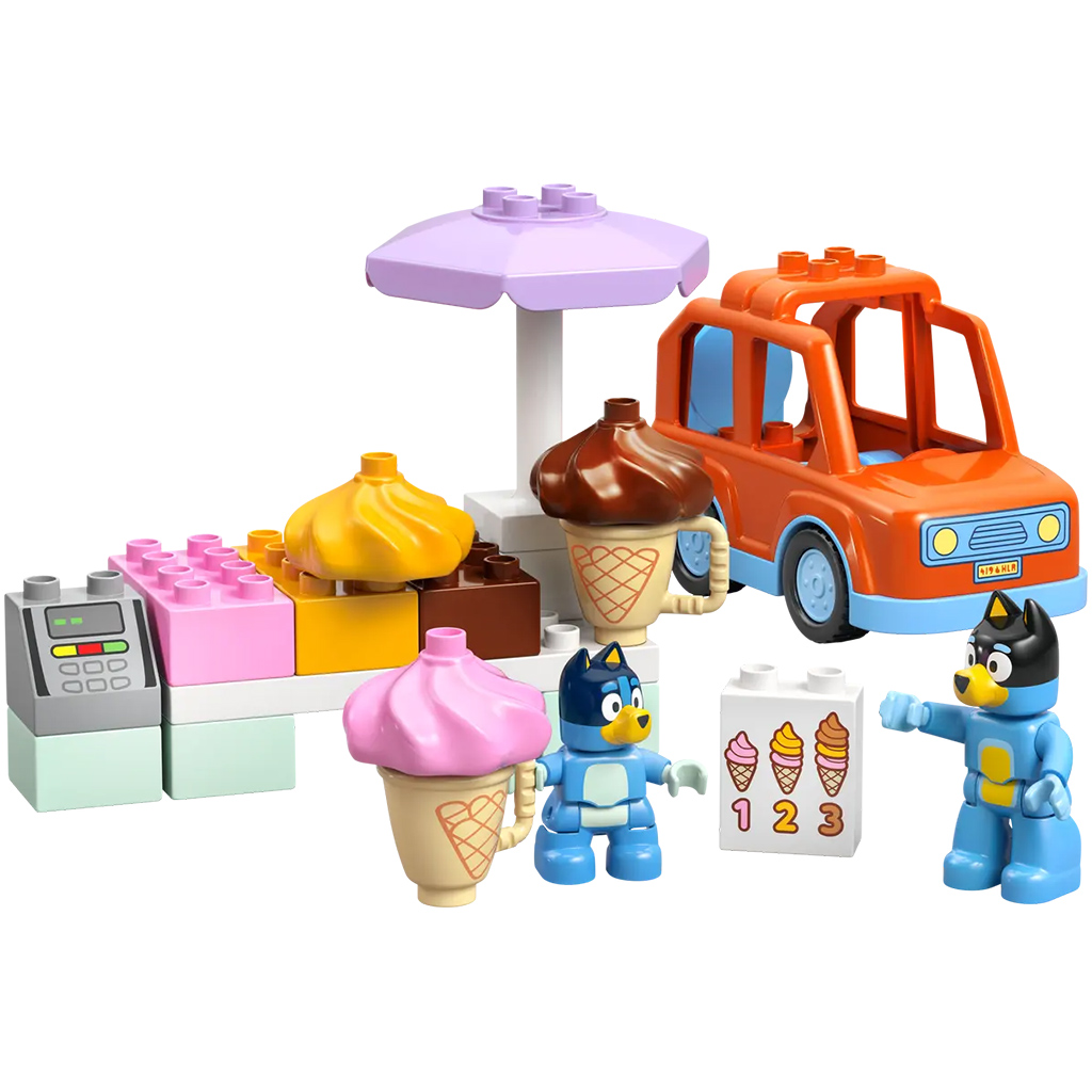 imagen de LEGO® DUPLO®: Helado con Bluey™ (10458) 2