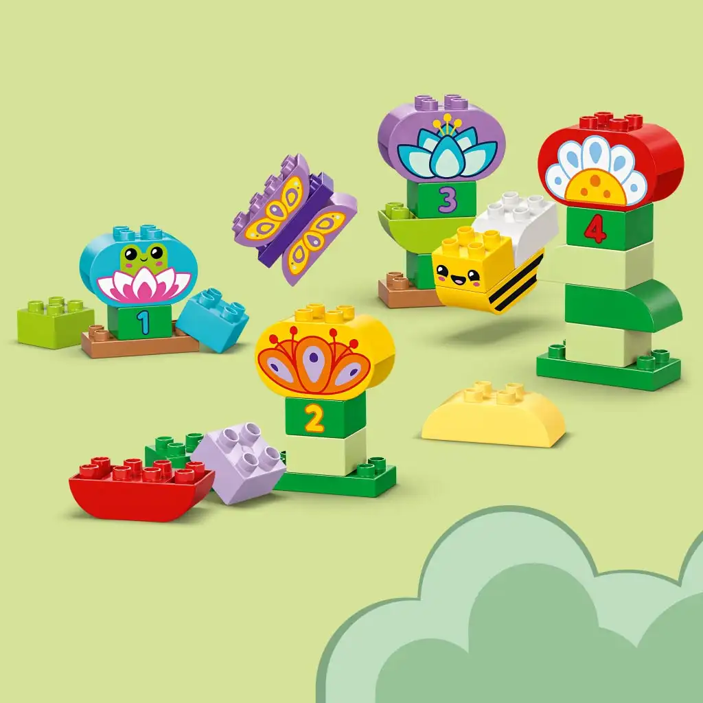 imagen de LEGO® DUPLO®: Jardín creativo y flores (10444) 4