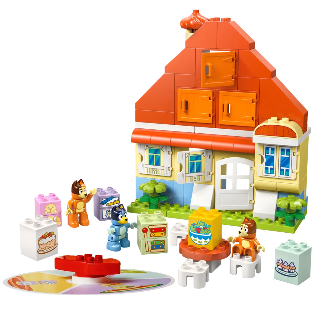 imagen de LEGO® DUPLO®: La casa familiar de Bluey™ juego de memoria (10459) 2
